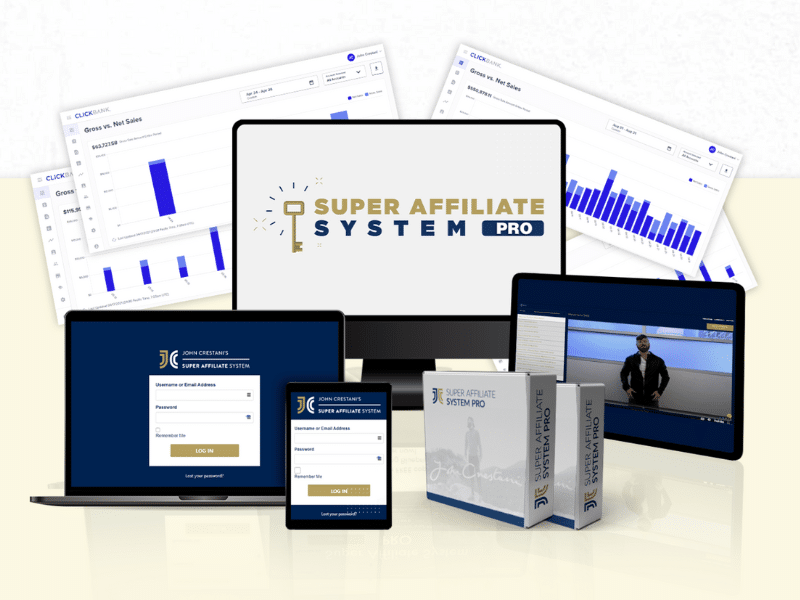 John Crestani's Super Affiliate Pro Affiliate Marketing Training System